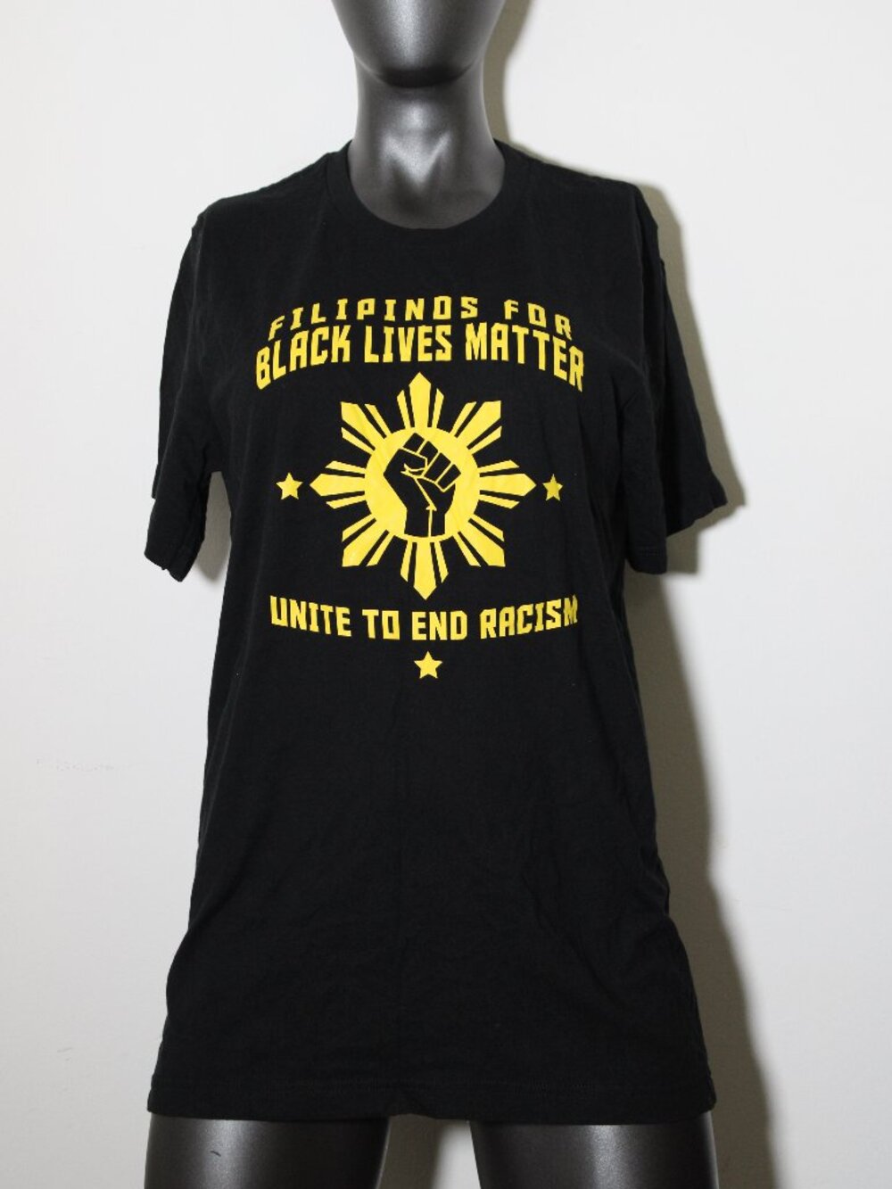 "Filipinos for Black Lives Matter" t-shirt